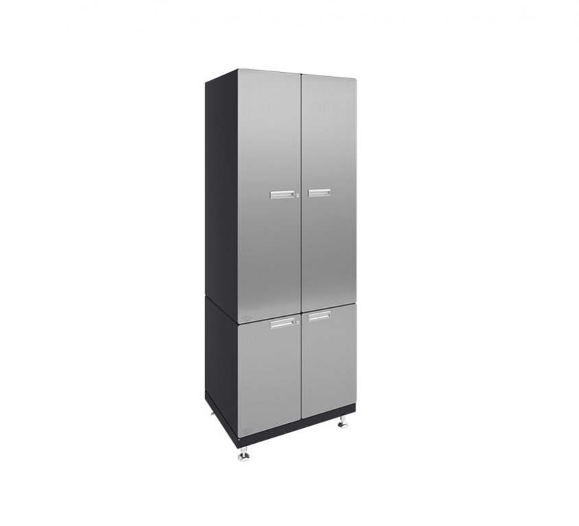 Kit 8 – Storage Tower Garage Cabinet System | 24”D x 30”W x 84”H